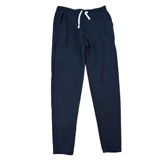 FLINT AND TINDER Huckberry Black French Terry Sweatpants Men's Size Medium - Picture 1 of 7
